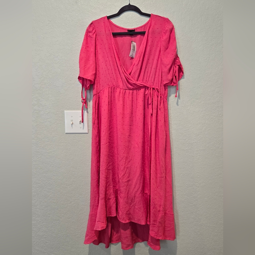 Torrid Midi Wrap Dress - 1